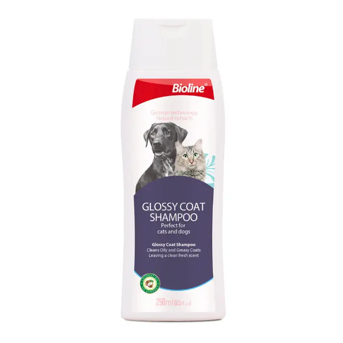 Biolineglossy Coat Shampoo Dogs And Cats 250ml Weight 250ml SM Bros Group SMBG