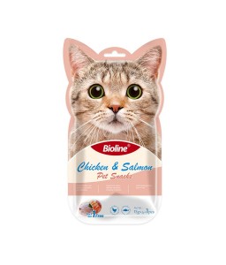 Bioline Cat Treats - 5x15g