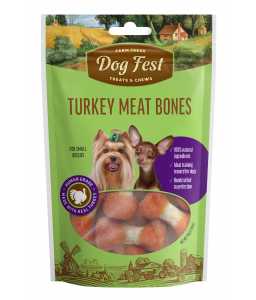 Dog Fest Turkey Meat Bones...
