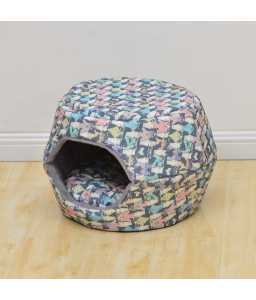 Catry Dog/Cat Printed House...