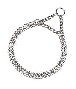 Ferplast Chrome CSS - Semi choke-chain dog collar made of metal