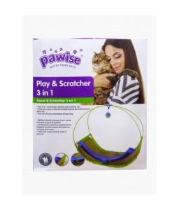 Pawise Play & Scratcher 3 In 1