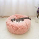 Pado Pet Fluffy Donut Cushion -Assorted Color[Size - L, Dimension - 60 x 20cm]