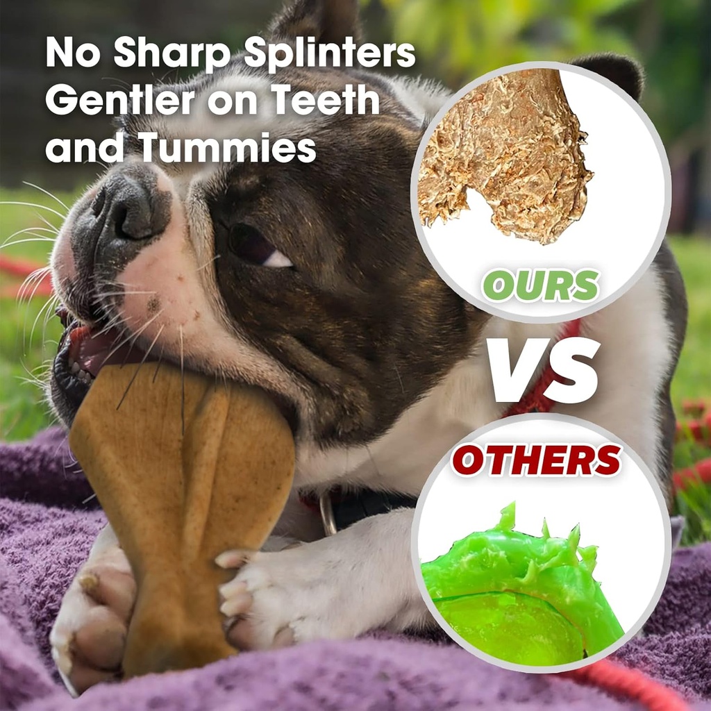 Pado Wood-based Nylon chew Toy T-bone  14x9x3.8 cm