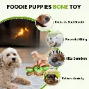 Pado Bow Tie Nylon and Wood TPR Dog Treat Toy 14x6x3.5 cm