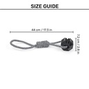 Pado TPR Toy with Rope 44x7.2x7.2 cm