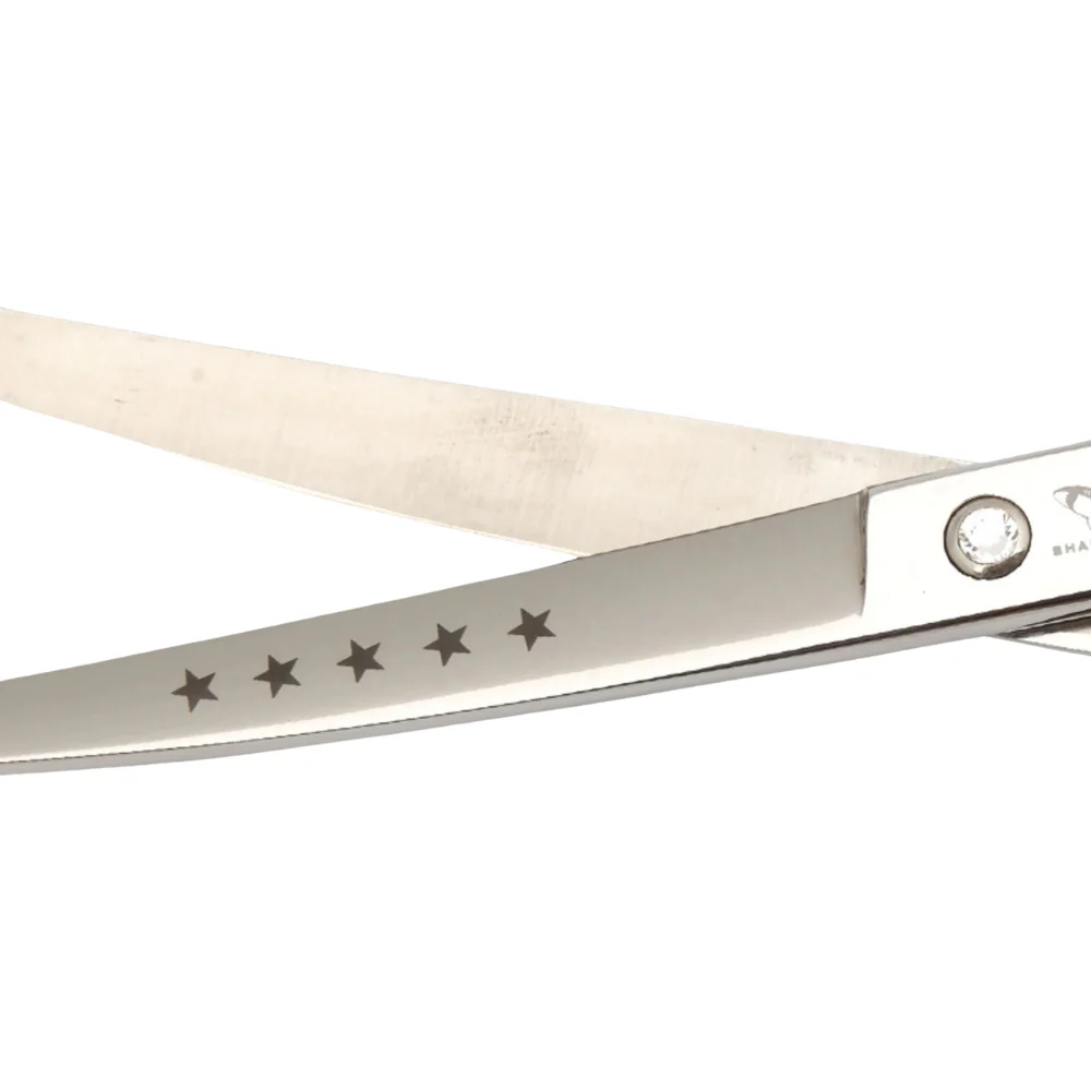Shernbao High Quality Shark Teeth 5 Star Series Scissor 7.5", Curved