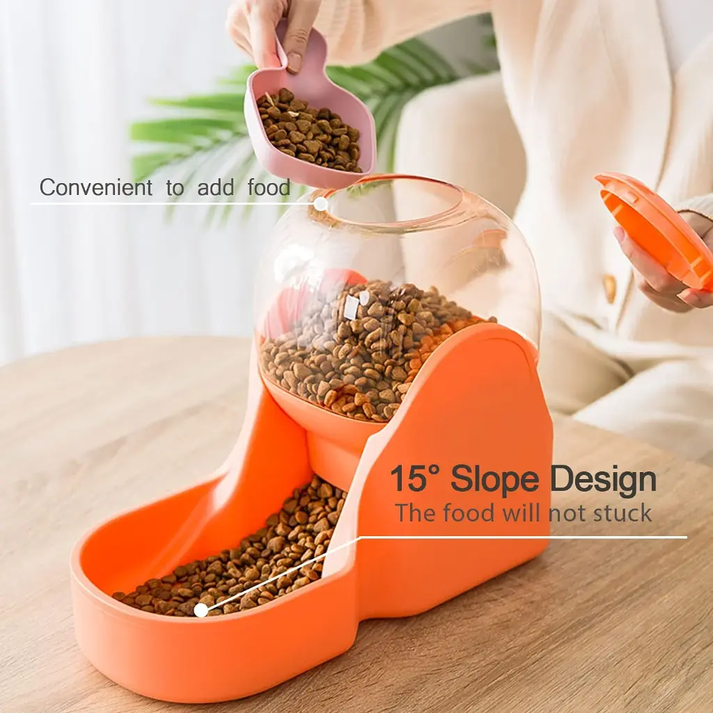 Pado Awesome Food Dispenser-Orange  35*17*29cm-[3800ml]