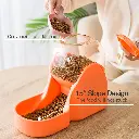 Pado Awesome Food Dispenser-Orange  35*17*29cm-[3800ml]