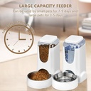 Pado Modern Food Dispenser-White  4000ml