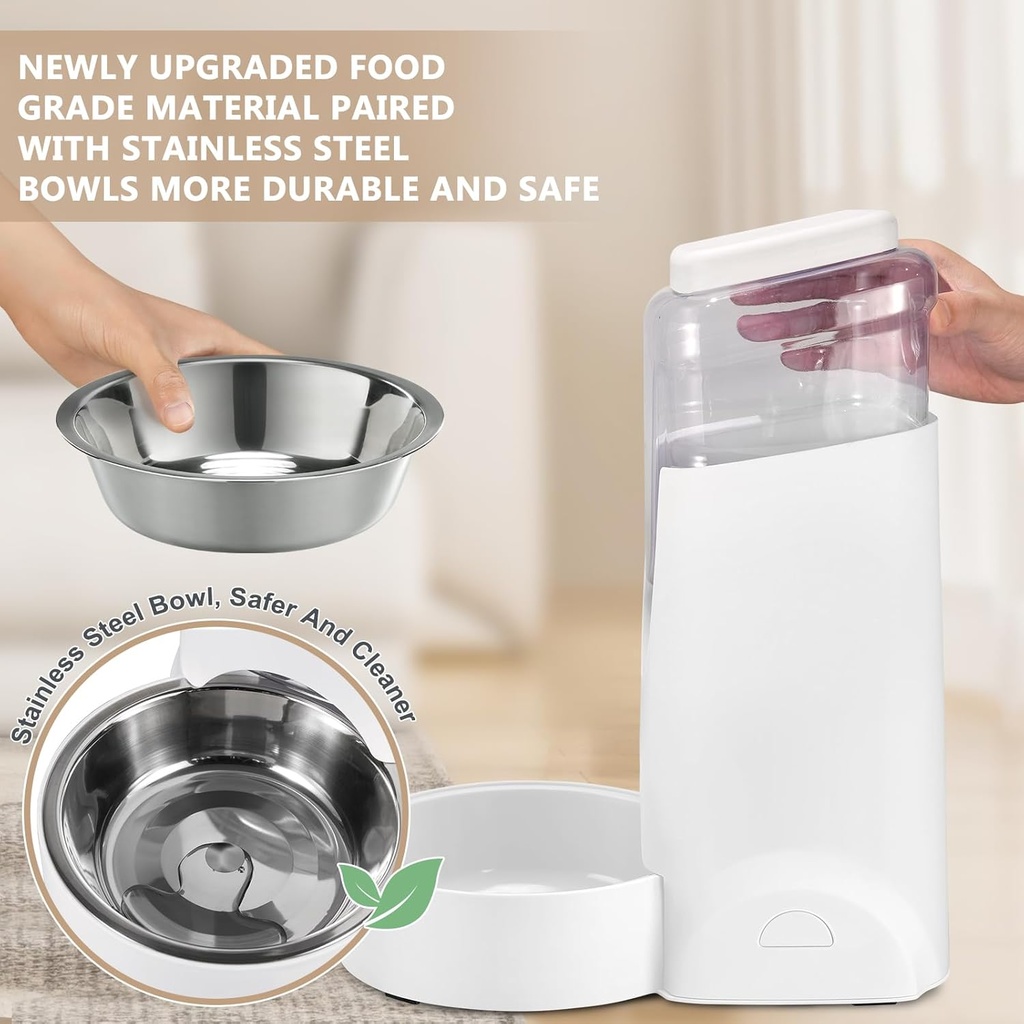 Pado Modern Food Dispenser-White  4000ml