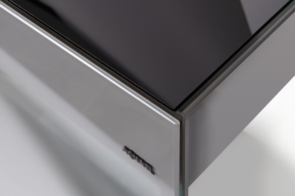 Aquael Aquarium Set Glossy ST Day & Night-White-100 x 40 x 63cm [215Litres]