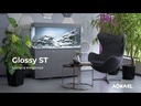 Aquael Aquarium Set Glossy ST Day & Night-Grey-100 x 40 x 63cm [215Litres]