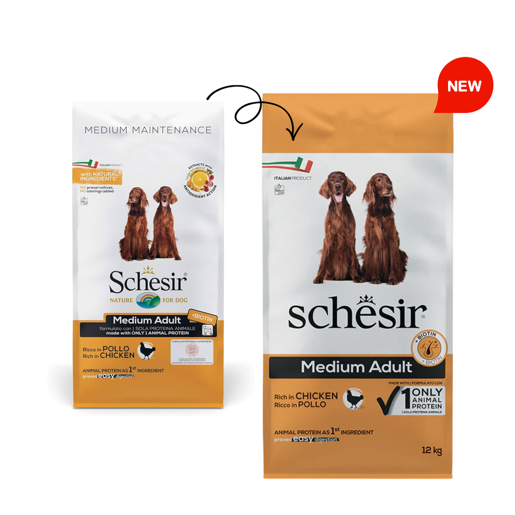 Schesir Medium Adult Maintenance with Chicken[Weight - 12kg]