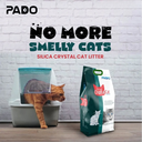 Pado Silica Crystal Cat Litter[Weight - 12.6kg]