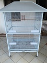 Dayang Bird Cage (A01) - 107 x 88.5 x 170cm-White