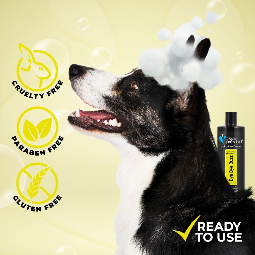 Groom Professional Bye Bye Buzz Shampoo 450ml[Volume - 450 ml]