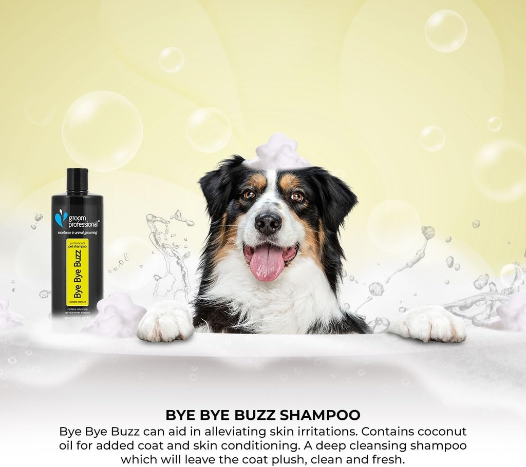 Groom Professional Bye Bye Buzz Shampoo 450ml[Volume - 450 ml]