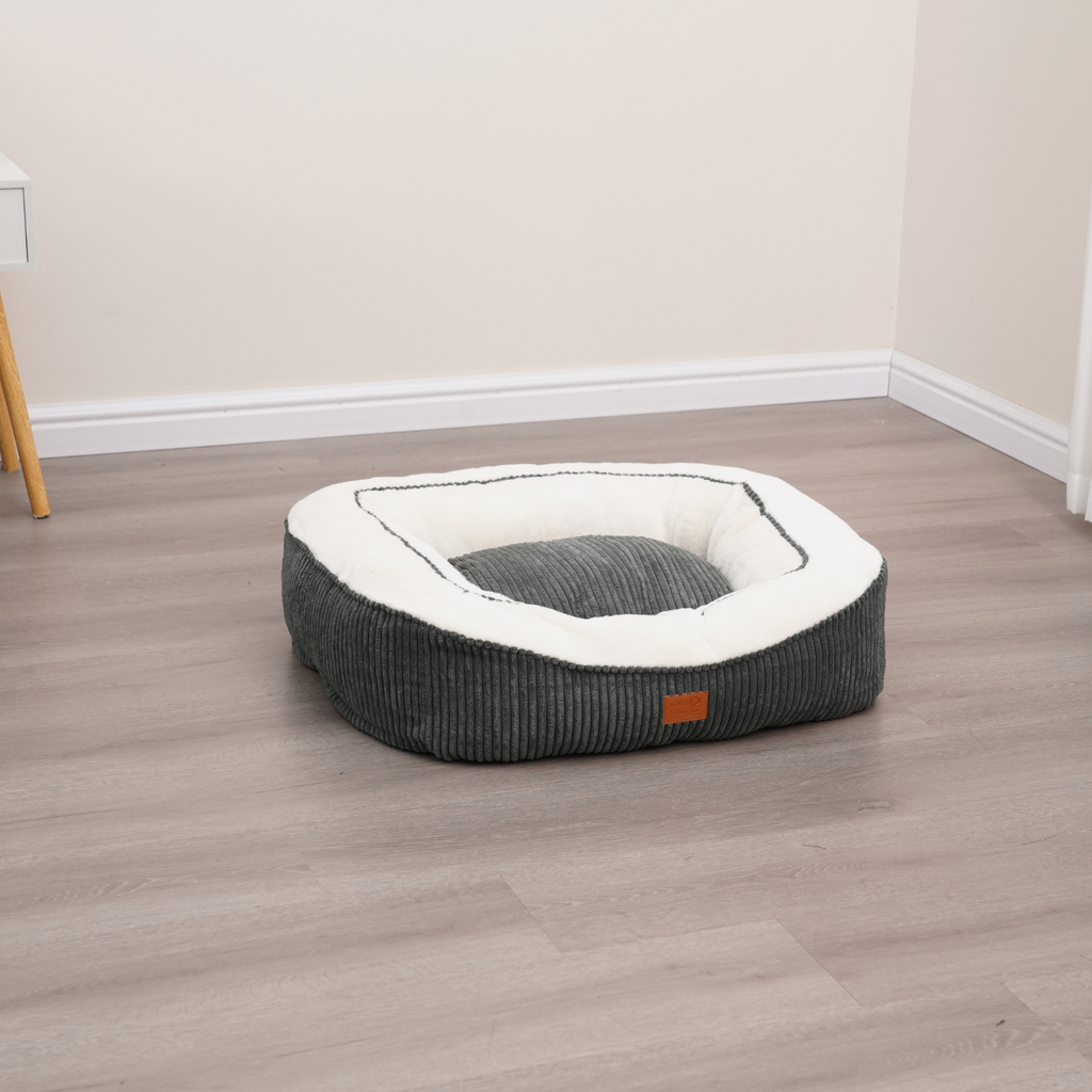 Catry Pet Cushions With Soft Plush And Fabric-60*55*20cm