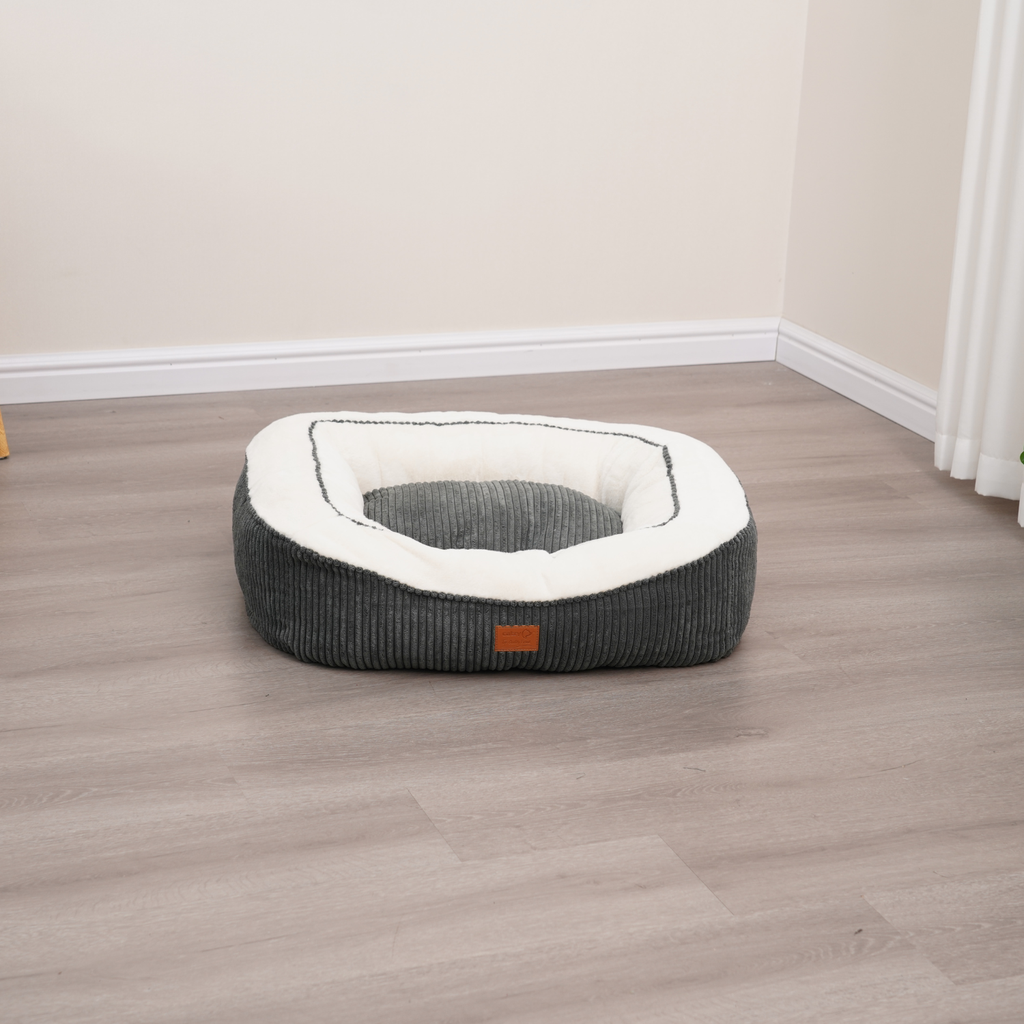 Catry Pet Cushions With Soft Plush And Fabric-60*55*20cm