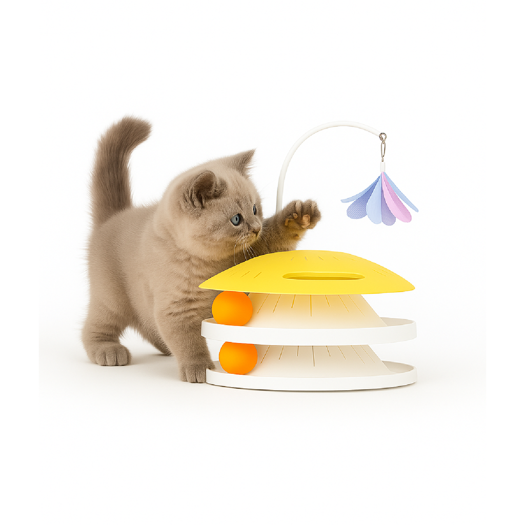 Pawgether Cat Toy Track - 230x230x168mm