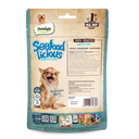 Dentalight Seafood Licious Jerky Treats For Dogs-Cube of Salmon 70g