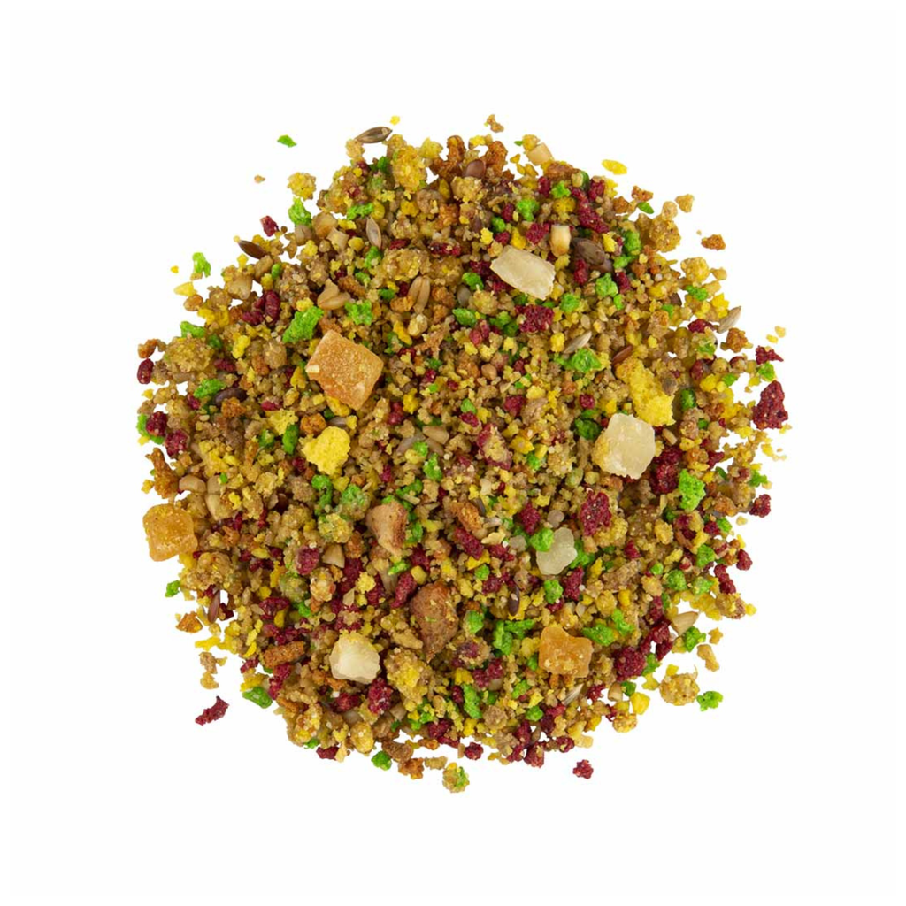 CéDé egg food moist Allround tropical fruit 200g