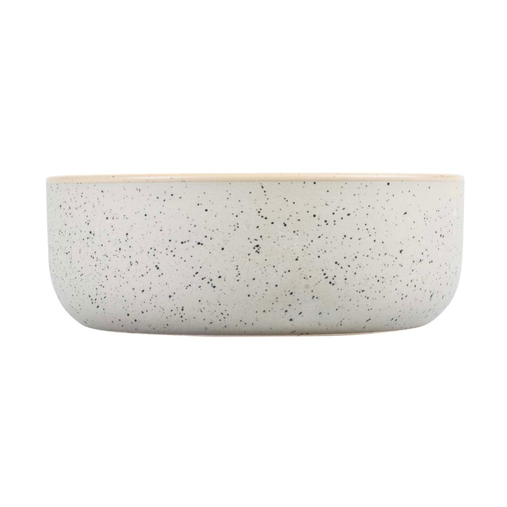 Duvo Feeding Bowl-Stone-Smooth dune Small - 470ml - 14x14x5cm [Grey-green]