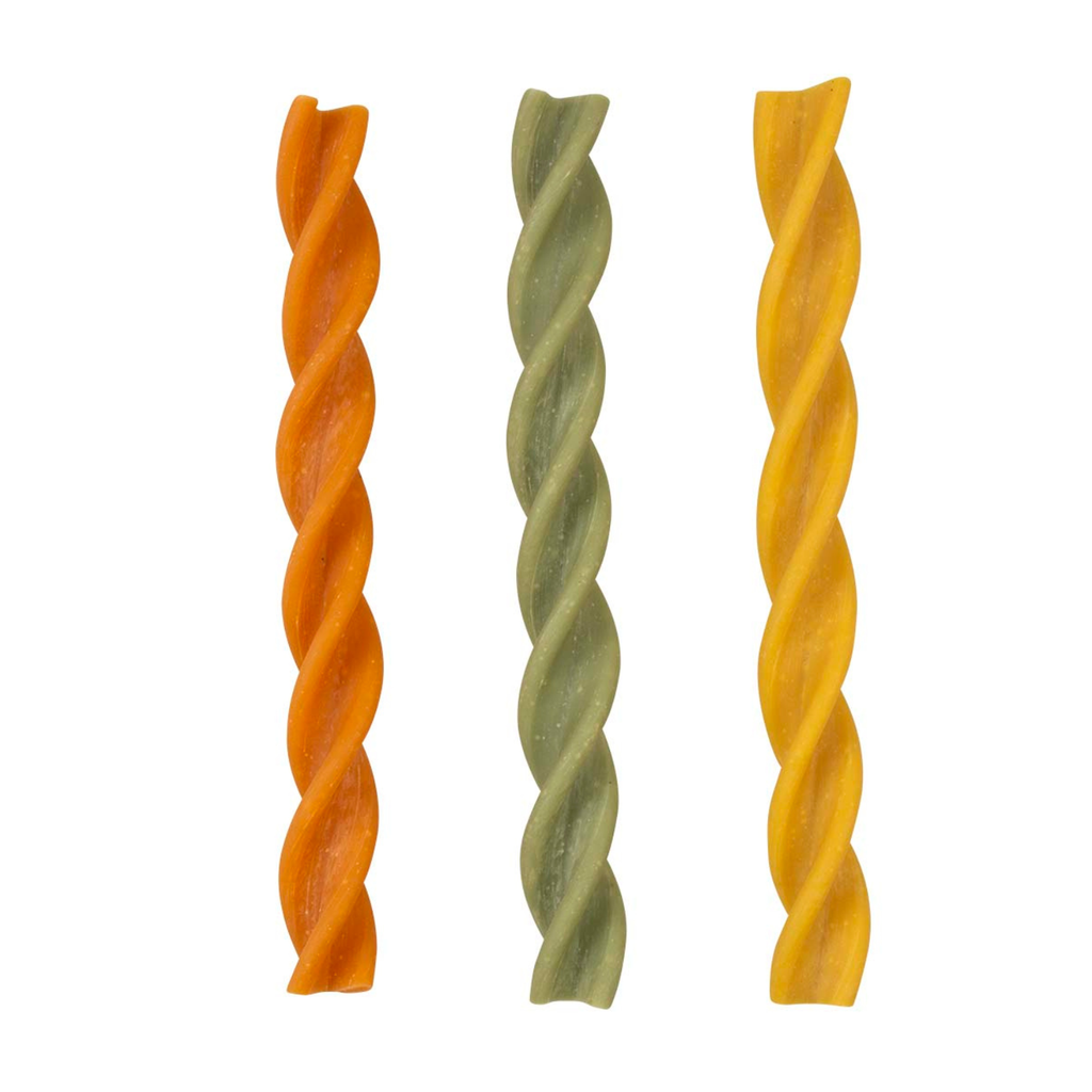 Duvo Garden Bites Fruity Dental Swirls Small - 13cm - 7.8g - Display Mixed Colors