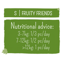 Duvo Garden Bites Fruity Friends Small - 7cm - 15g - Display Mixed Colors