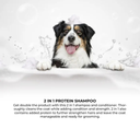 Groom Professional 2 In 1 Protein Shampoo[Volume - 4 litre] (new)