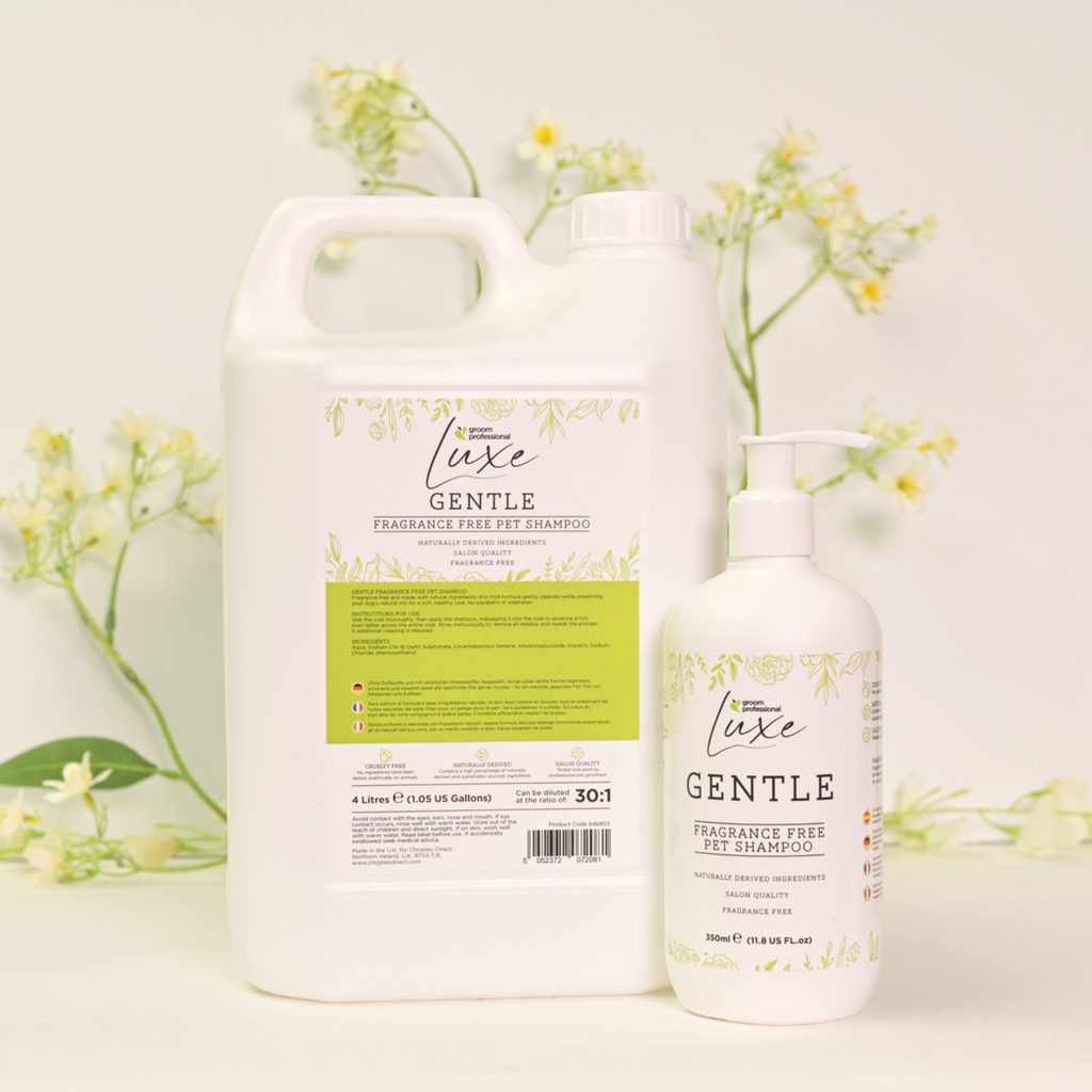 Groom Professional Luxe Gentle Fragrance Free Shampoo-4 Litre