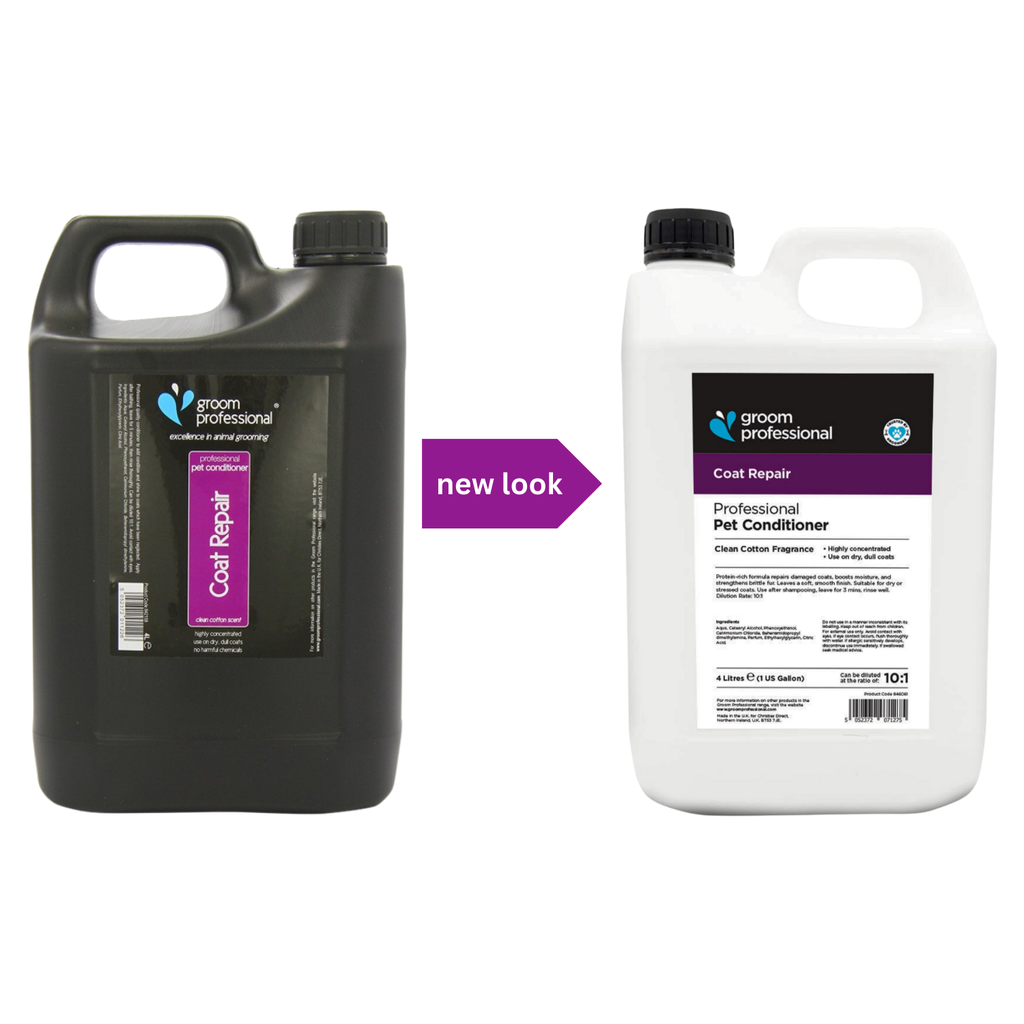 Groom Professional Coat Repair Pet Conditioner[Clean Cotton Scent]-4 litre