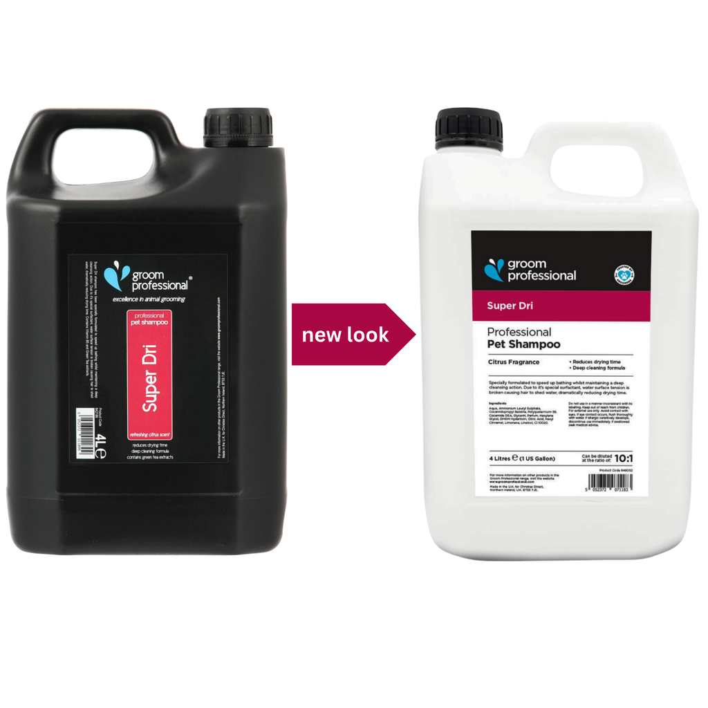 Groom Professional Super Dri Shampoo [Citrus Fragrance]-4 litres  