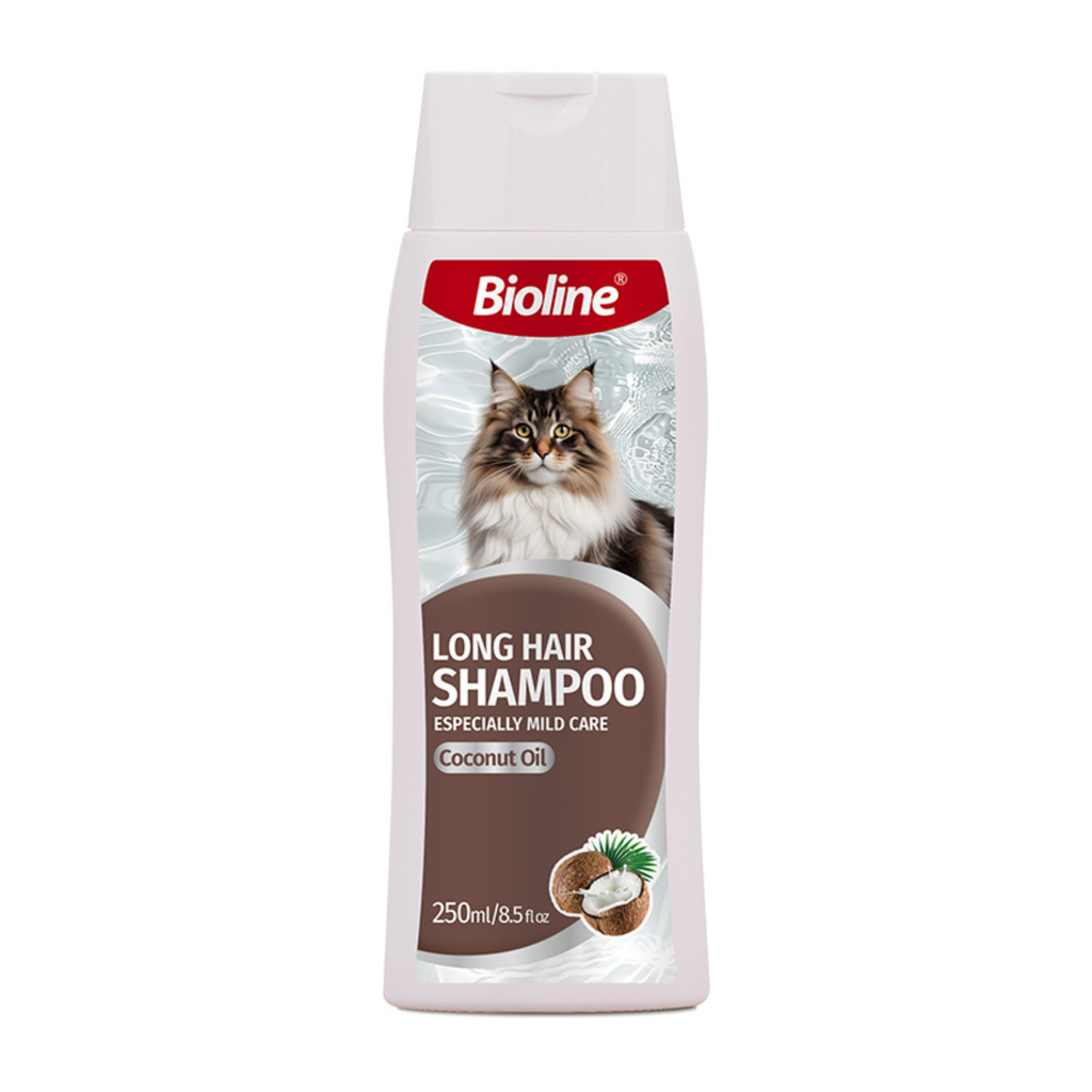 Bioline Long Hair Shampoo Cat[Volume - 250ml]