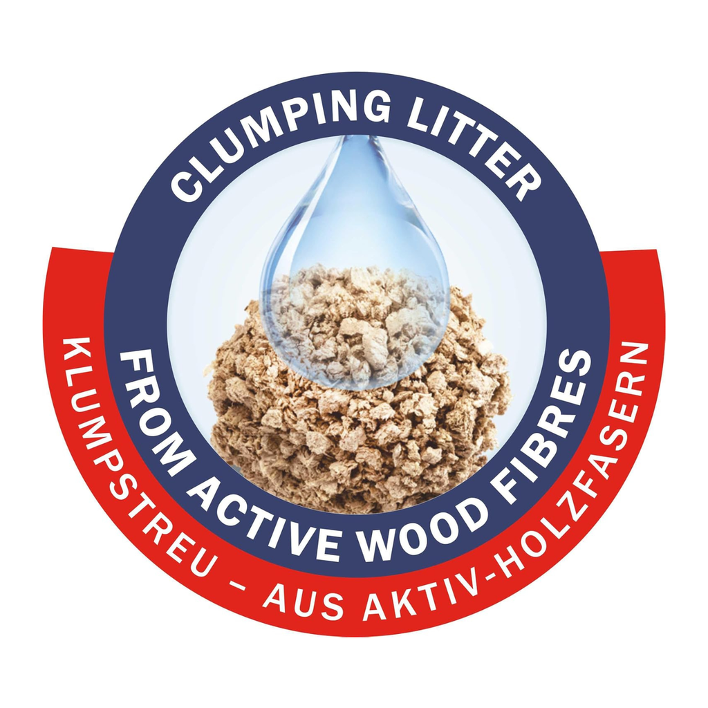 JRS Cat's Best Organic Woody litter For Cat And Small Pets-Original-20Litre (8.6kg)