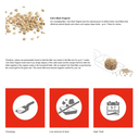 JRS Cat's Best Organic Woody litter For Cat And Small Pets-Original-20Litre (8.6kg)