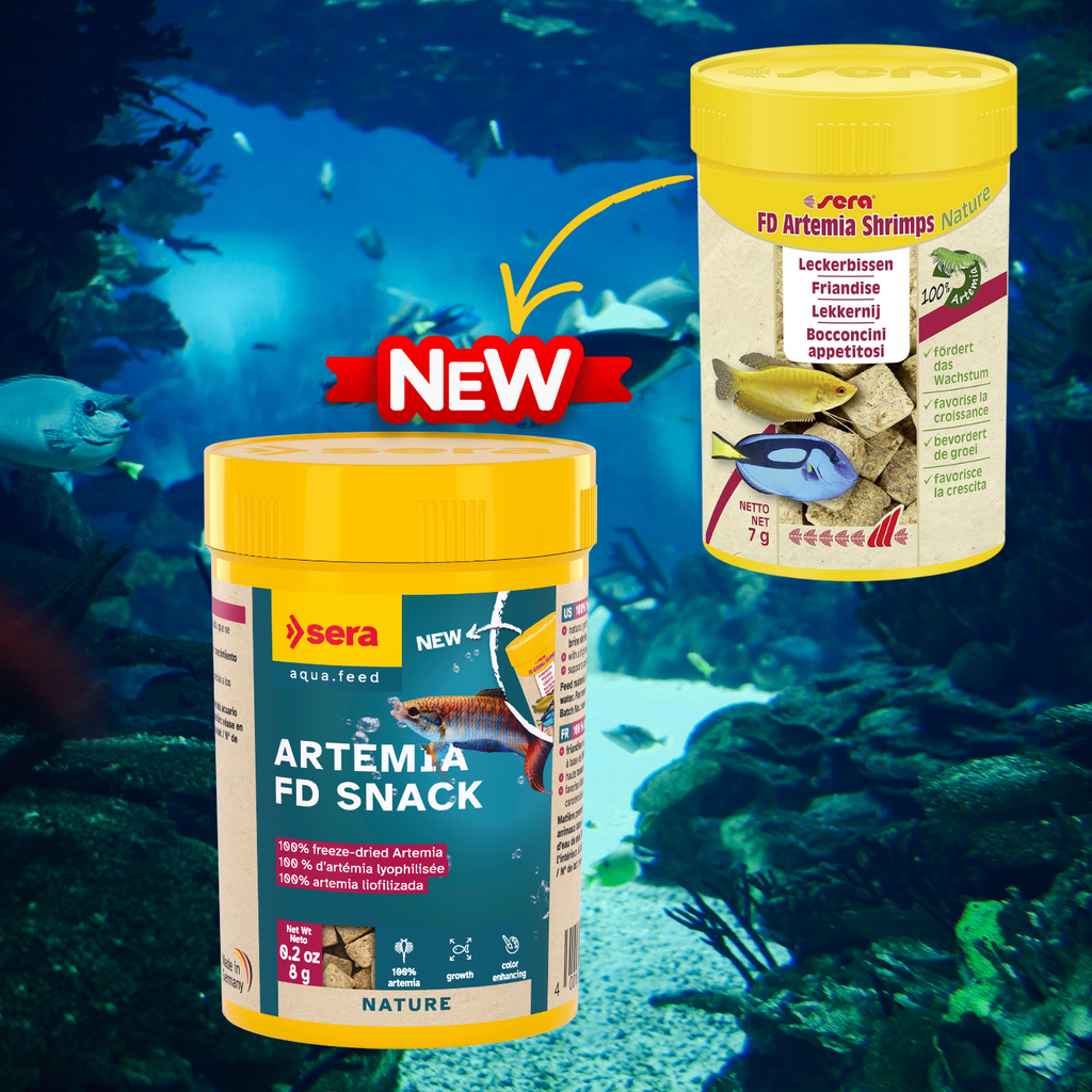 Sera FD Artemia Shrimps Nature Freeze Dried Snack 100ml