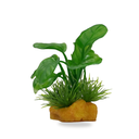Yusee Aquarium Decorations - Artificial Plant YS-70404B-4 [Height:4"]