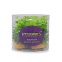 Yusee Aquarium Decorations - Artificial Plant YS-70404E-4 [Height:4"]