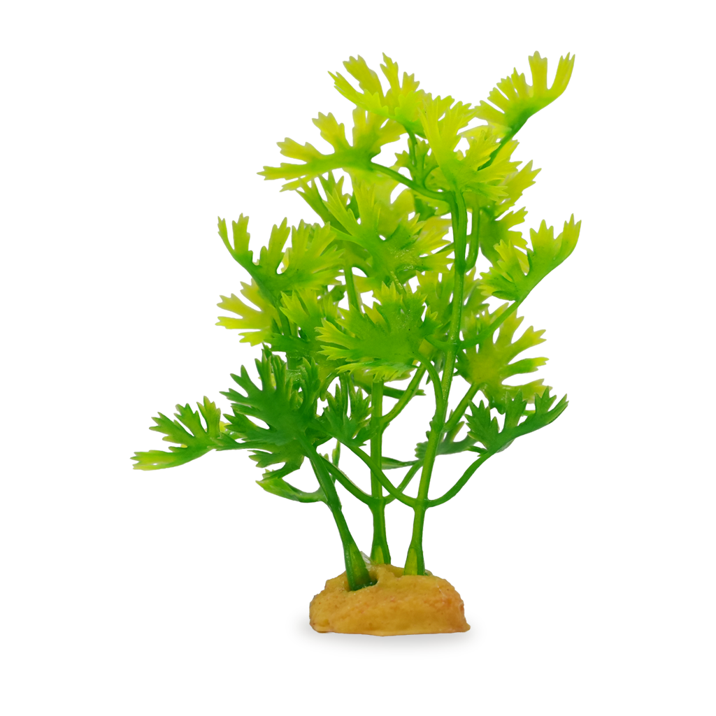 Yusee Aquarium Decorations - Artificial Plant YS-70512-4 [Height:4"]