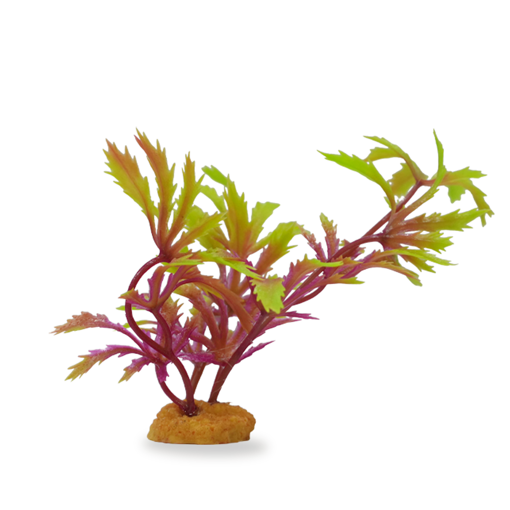 Yusee Aquarium Decorations - Artificial Plant YS-70513-4 [Height:4"]