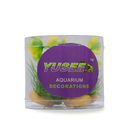 Yusee Aquarium Decorations - Artificial Plant 70611C-3 [Height:3"]