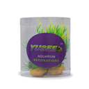 Yusee Aquarium Decorations - Artificial Plant 70611D-4 [Height:4"]