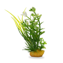 Yusee Aquarium Decorations - Artificial Plant 70612F-4 [Height:4"]