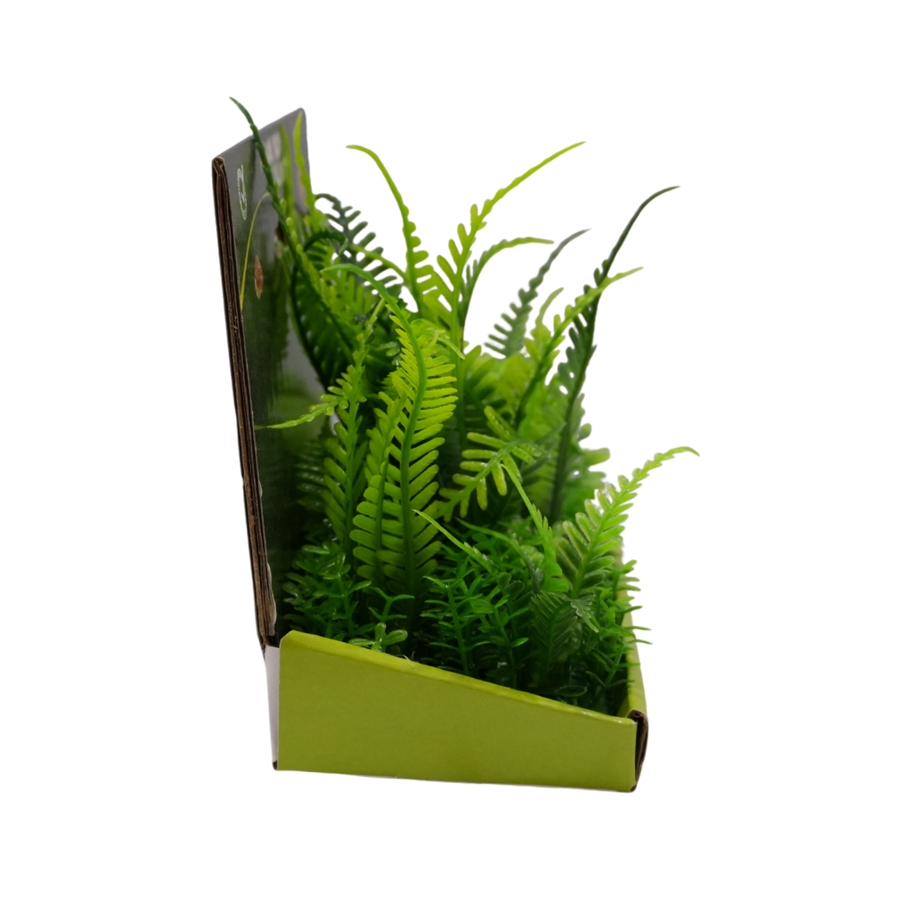 Yusee Aquarium Decorations - Artificial Plant YM-0201 [Height:15cm]