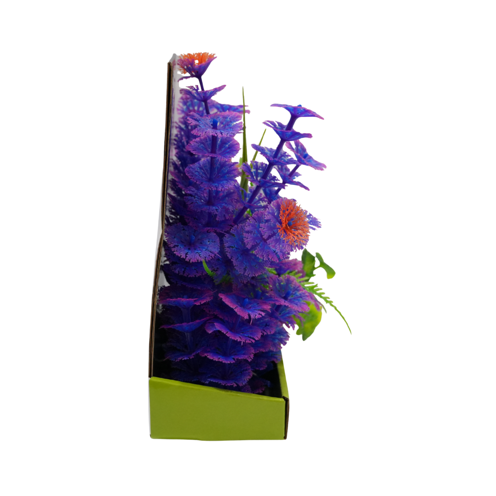 Yusee Aquarium Decorations - Artificial Plant YM-3202 [Height:22cm]
