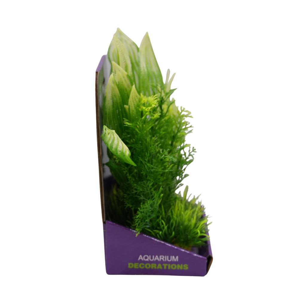 Yusee Aquarium Decorations - Artificial Plant YS-40112 [Height:15cm]