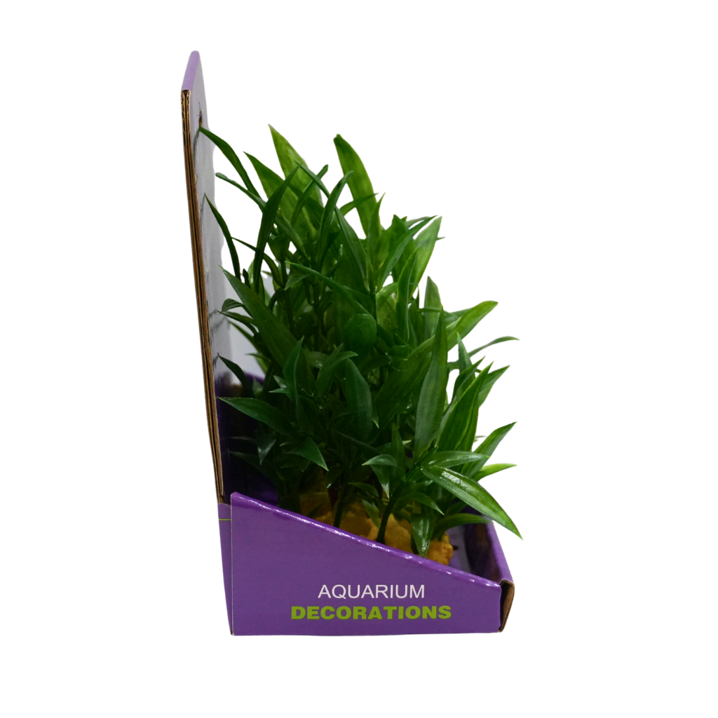 Yusee Aquarium Decoration - Artificial Plant - YS-60118[Length - 15cm]