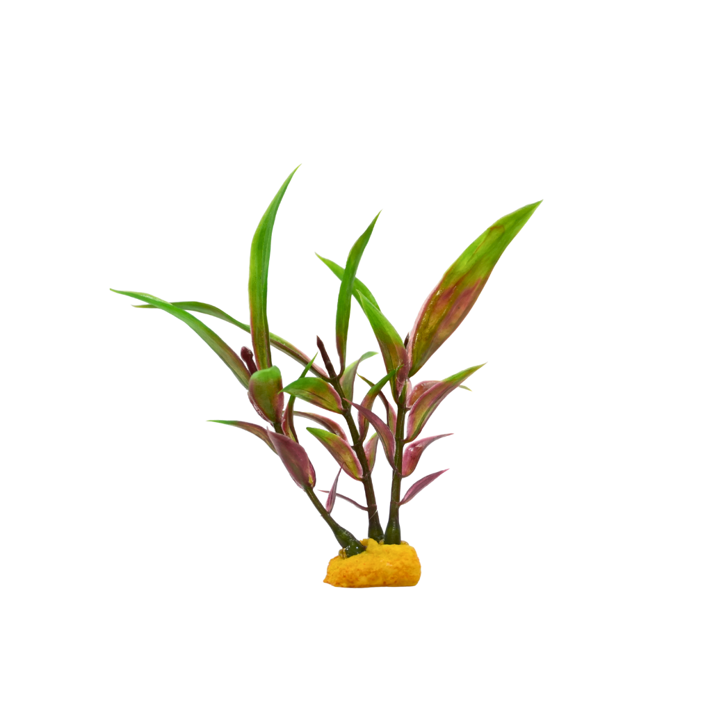 Yusee Aquarium Decorations - Artificial Plant YS-70515-4 [Height:4"]